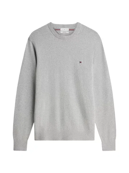 Tommy Hilfiger Pulover cu adaos de cașmir gri
