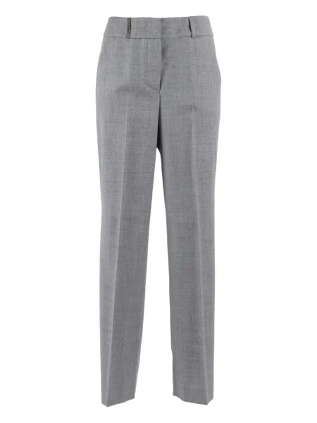Pantaloni Peserico de lână gri