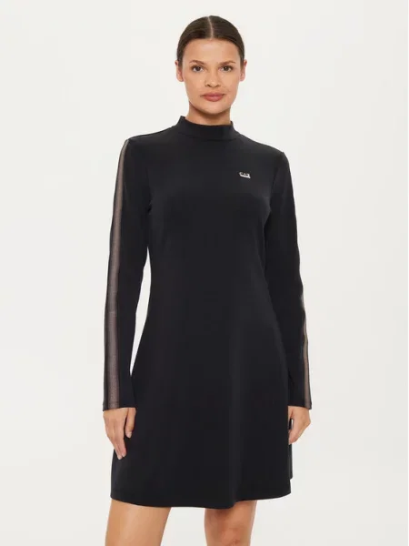 Vsakodnevna obleka Emporio Armani črna
