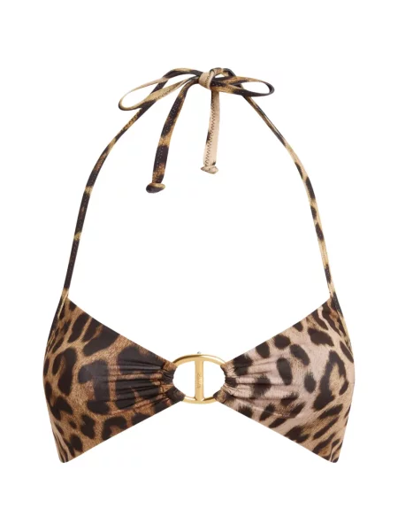 Bikini Moschino cu imagine cu model leopard