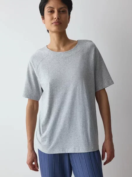 Triumph T-shirt piżamowy Mix & Match szara