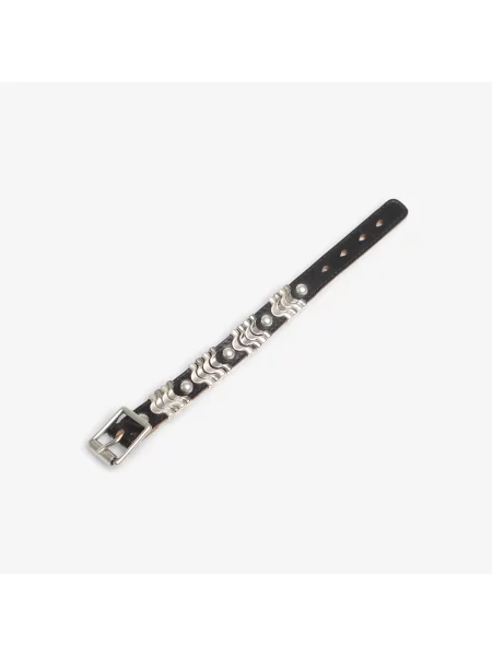 Pasek Our Legacy skórzany czarny