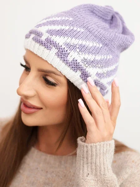 Kapa Kesi s geometrijskim uzorkom bijela