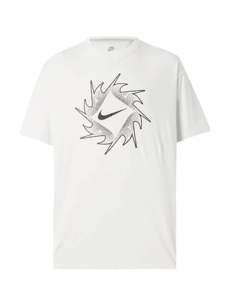 Nike Sportswear Tricou negru alb