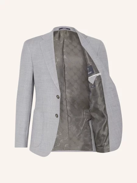 Joop! Oblekové Sako Hustle Slim Fit open grey šedé