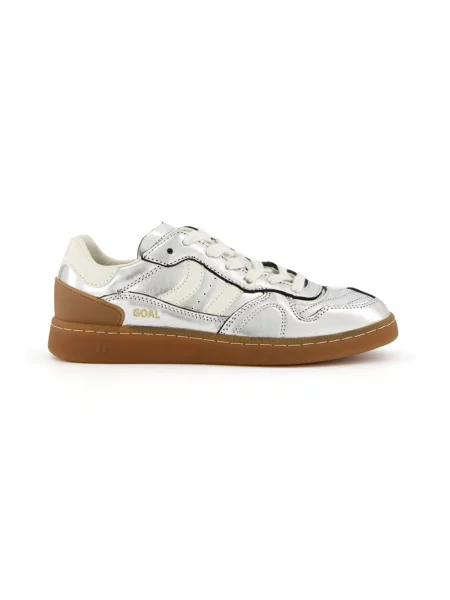 Sneakersy Coolway skórzane szare