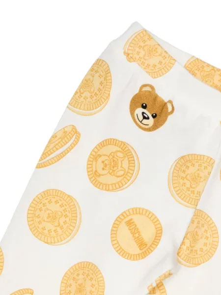 Dětské kalhoty Moschino bílé