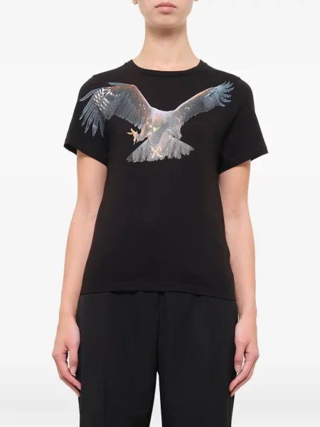 Tricou Neil Barrett cu imagine negru