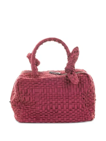 Чанта Maria La Rosa с панделка червено