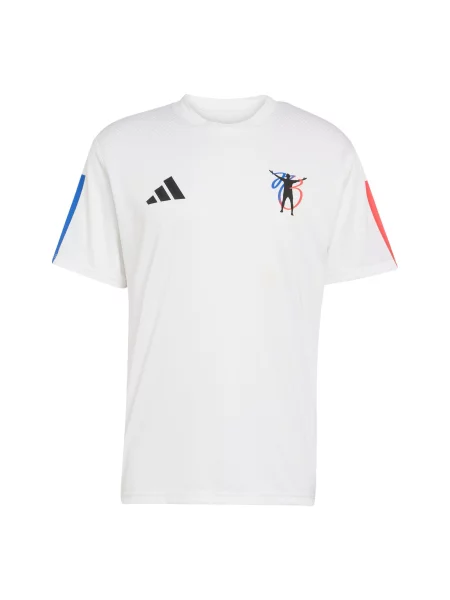 Μπλούζα Adidas Performance λευκό