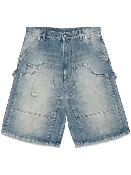 Džínové šortky Moschino modré