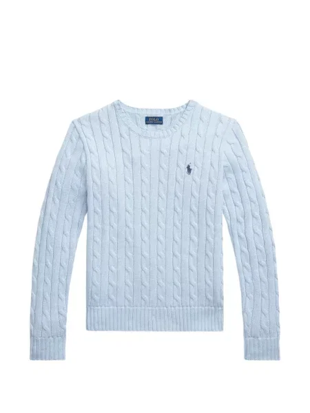 Matlasat sneakerși Polo Ralph Lauren cu autograf de catifea cord albastru