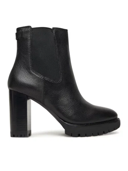 Škornji LAUREN RALPH LAUREN črna