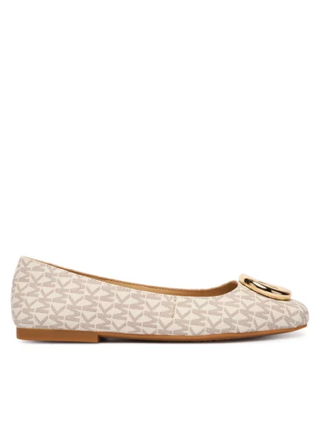 MICHAEL Michael Kors Balerinke Milan Flex Ballet Écru