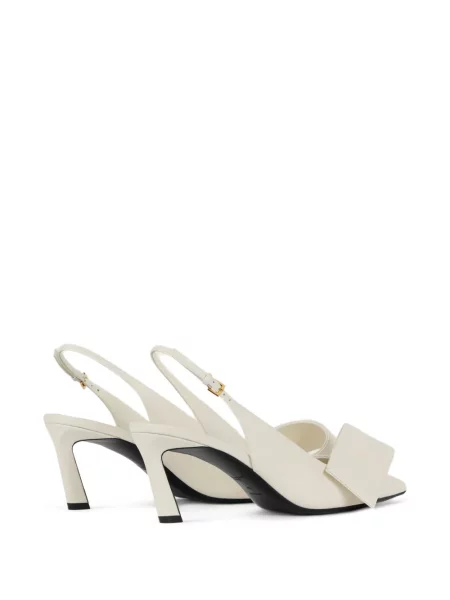 Pantofi cu toc Givenchy din piele alb