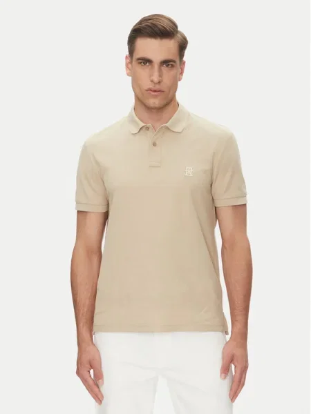 Tommy Hilfiger Polokošeľa béžová