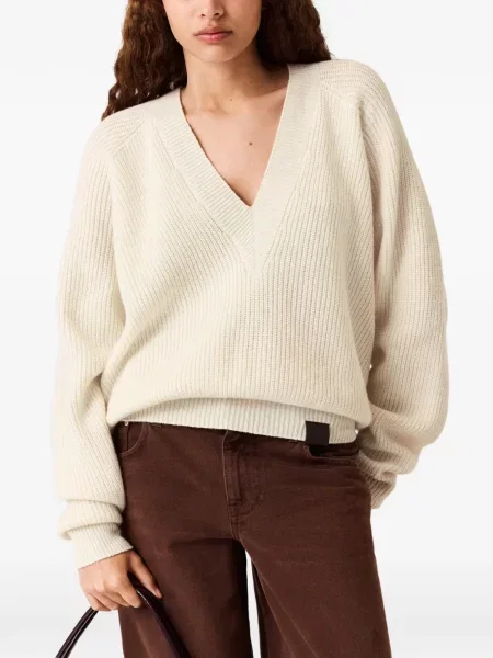 Pulover Stella Mccartney cu decolteu în V