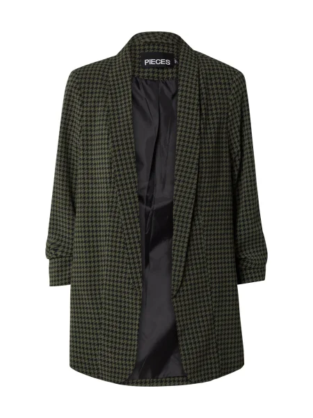 PIECES Sacou PCBOSS verde închis negru