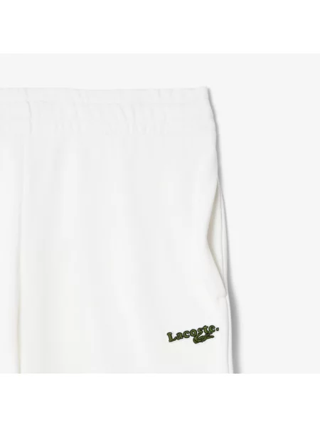 Спортивные штаны Lacoste белые