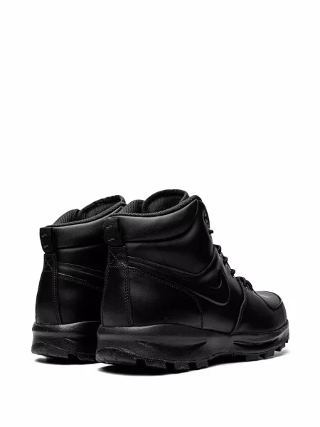Šněrovací krajkové kotníkové boty Nike černé