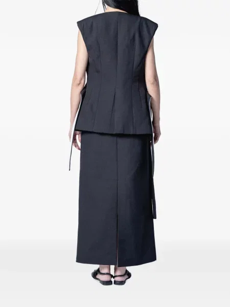 Fusta maxi Muller Of Yoshiokubo negru