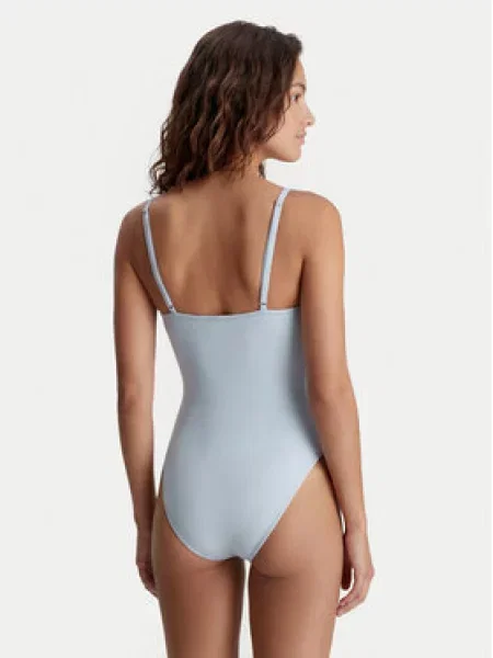 Jednodílné plavky Calvin Klein Swimwear modré