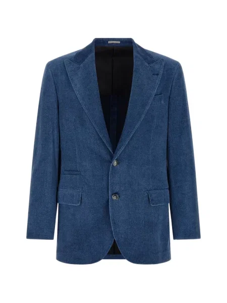 Sacou Brunello Cucinelli albastru