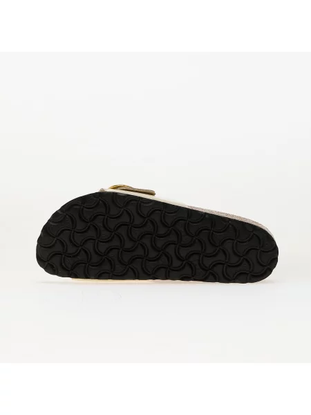 Klapki Birkenstock na sprzączkę beżowe