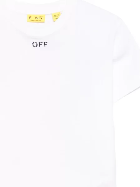 Koszulka dziecięca Off-white biała