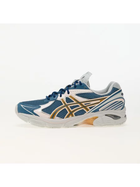 Buty do biegania Asics skórzane niebieskie