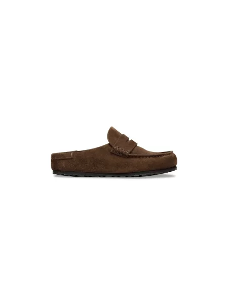 Klapki Birkenstock brązowe