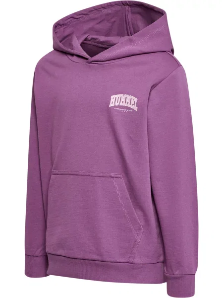 Bluza z kapturem dla dzieci Hummel Fast fioletowa