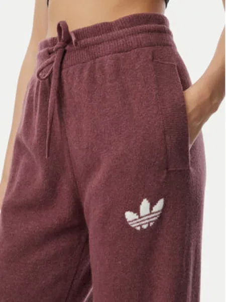 Adidas Spodnji del trenirke Essentials Bordo rdeča