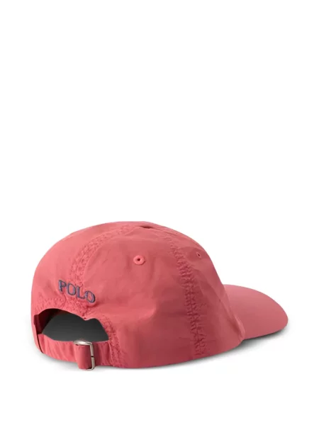 Czapka z daszkiem dziecięca Polo Ralph Lauren różowa