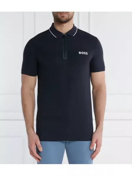 BOSS GREEN Polo Philix | stretch verde