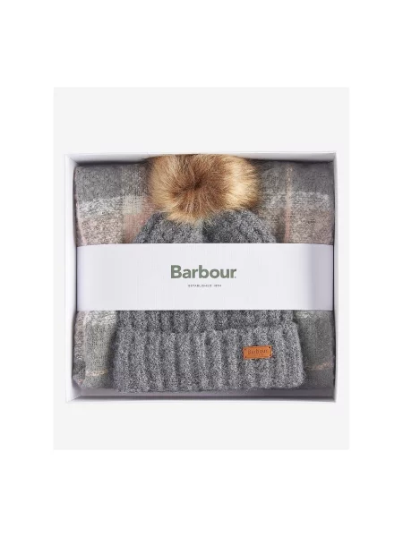 Šál Barbour sivá