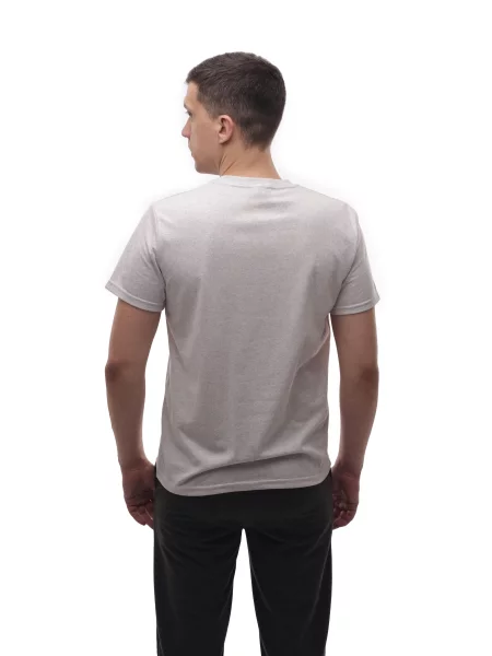 Футболка STREAM світло-сірий віскоза/поліестер сіра