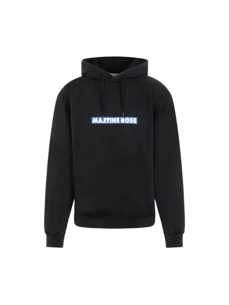 Bluza z kapturem Martine Rose z kapturem czarna