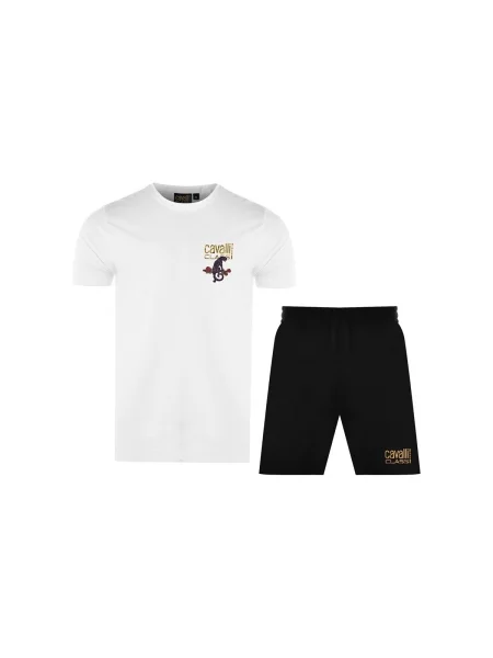 Pijamale Cavalli Class Home negru