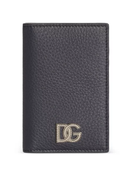Pénztárca Dolce & Gabbana autogrammal kék