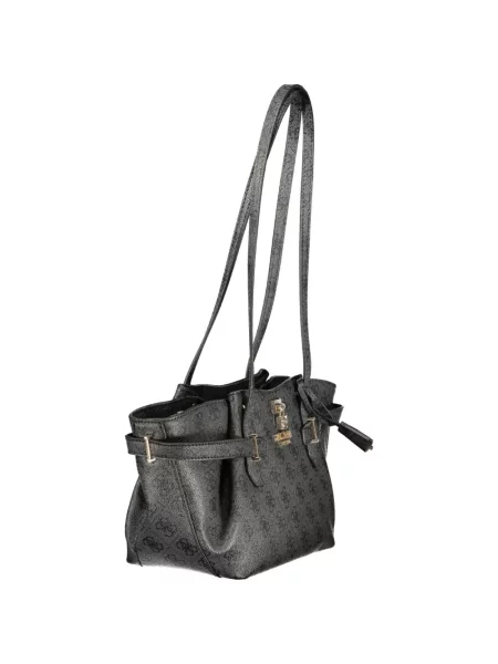 Τσάντα shopper Guess γκρι