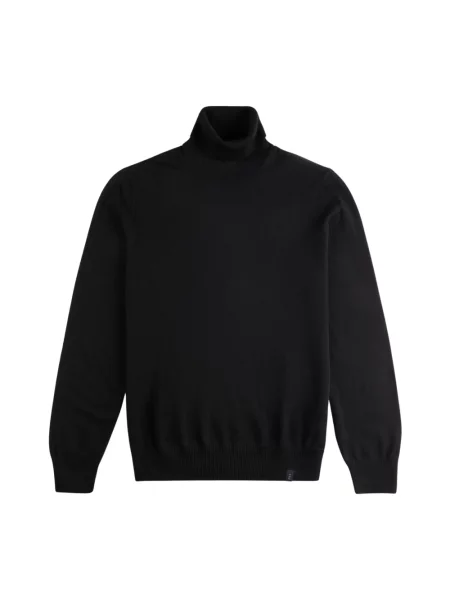 Sweter Fay wełniany czarny