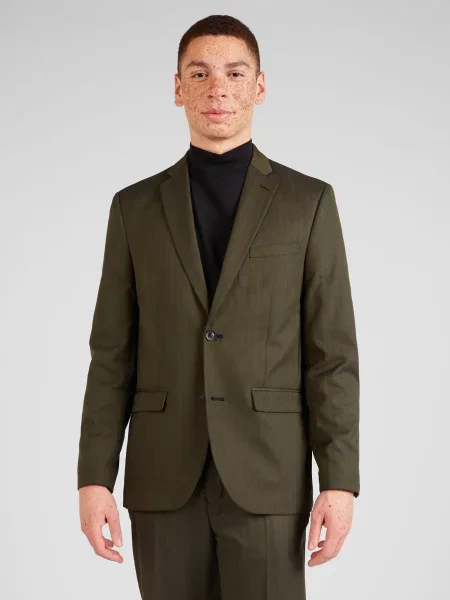 TOPMAN Zakó khaki / sötétzöld