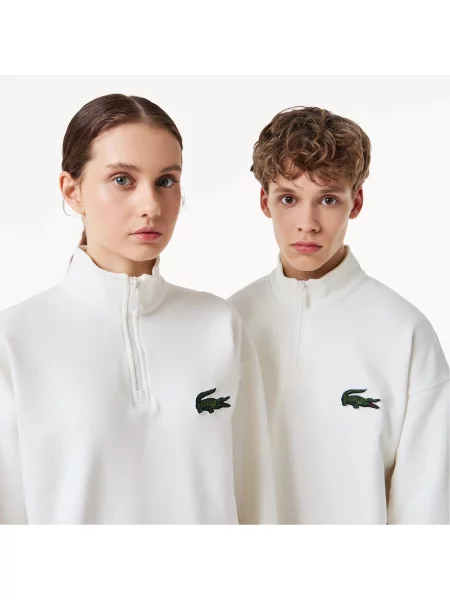 Толстовка Lacoste белая