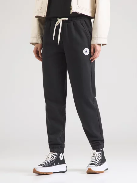 CONVERSE Pantaloni CHUCK negru alb