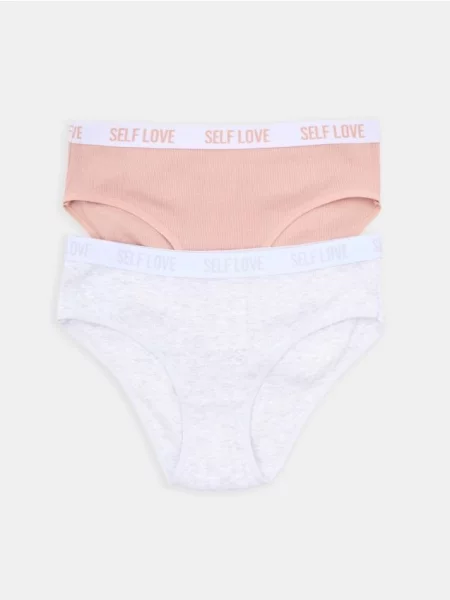 Труси-хіпстери 2 пари різнобарвний