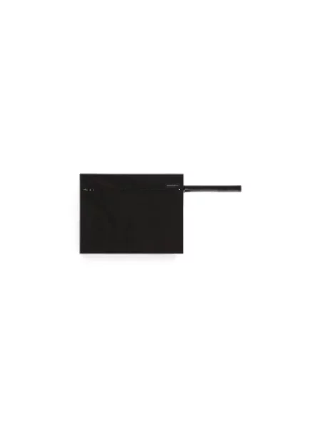 Slip de baie Dolce & Gabbana din canvas negru
