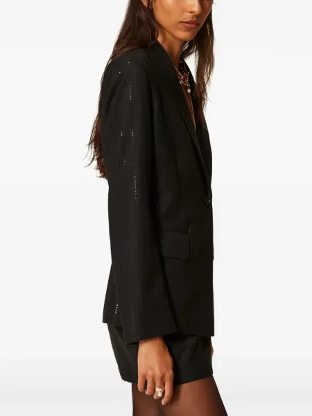 Sacou Twinset cu paiete negru