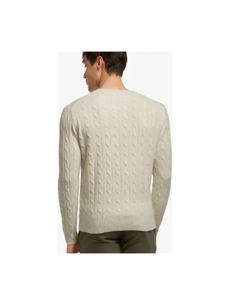 Sweter Brooks Brothers wełniany beżowy