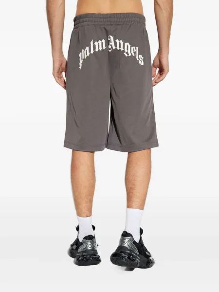 Pantaloni scurți Palm Angels gri